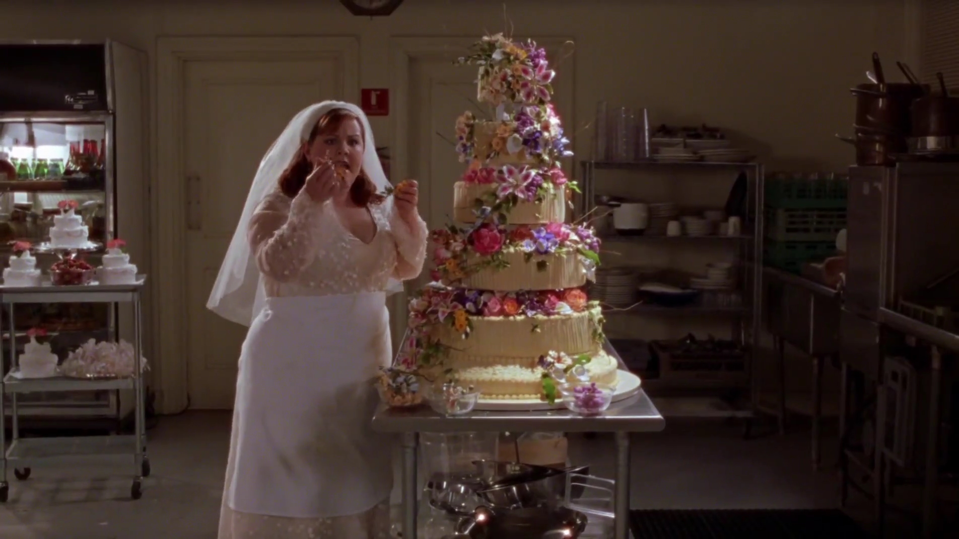 sookie's dress at rory's graduation Sookie Freaks Out – The Annotated Gilmore Girls Wedding Outfit robe